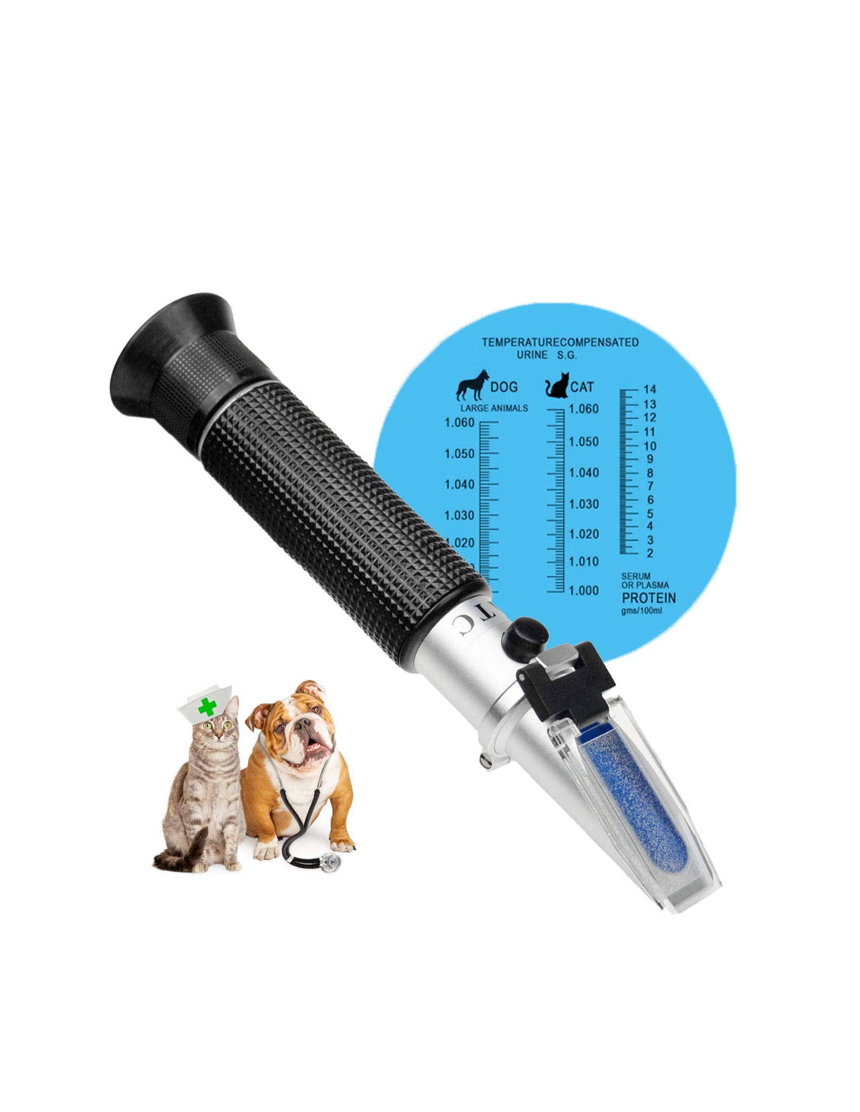 3-in-1 Animal Clinical Refractometer